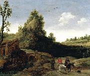 Esaias Van de Velde Landscape oil on canvas
